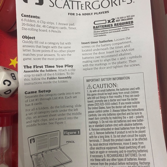 New Scattegories Game - Picture 3 of 5